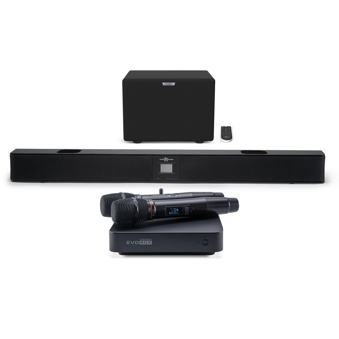 караоке-комплект EVOBOX Plus + EvoSound Bar (саундбар с караоке) в Усть-Лабинске