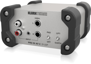 Klark Teknik DI 22P пассивный стерео директ-бокс в Усть-Лабинске