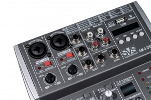 SVS Audiotechnik mixers AM-4 DSP Аналоговый микшерный пульт, 4-канала в Усть-Лабинске
